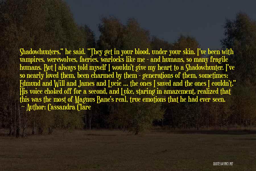 Volk Krovi Quotes By Cassandra Clare