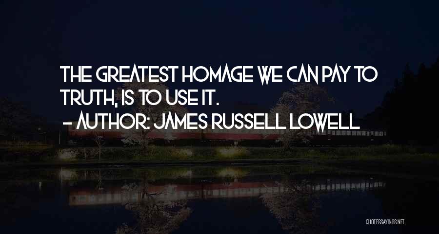 Volkswagen Finance Quotes By James Russell Lowell