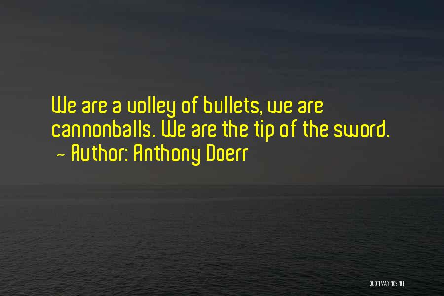 Volley Quotes By Anthony Doerr