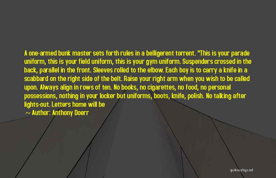 Volley Quotes By Anthony Doerr