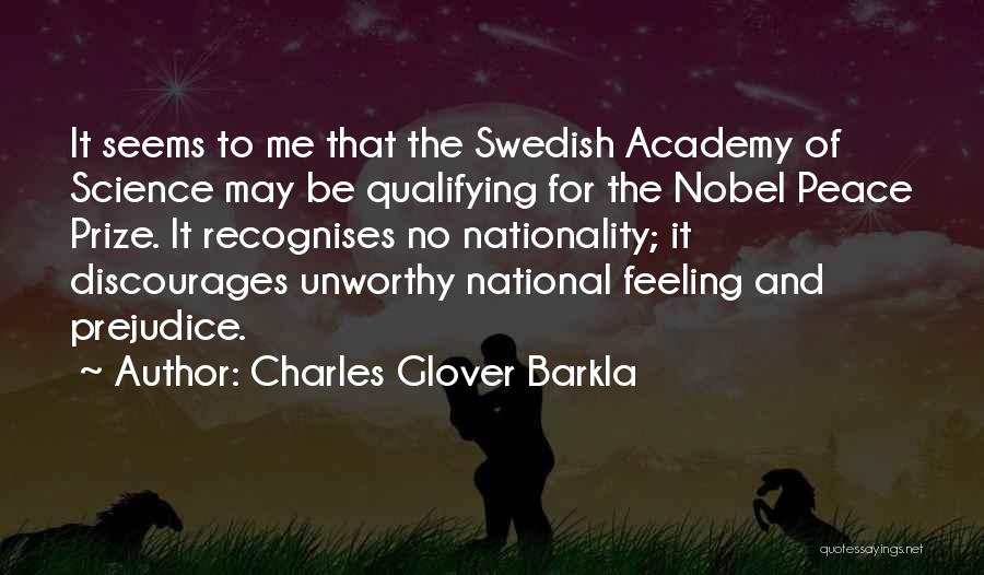 Volontariat Quotes By Charles Glover Barkla