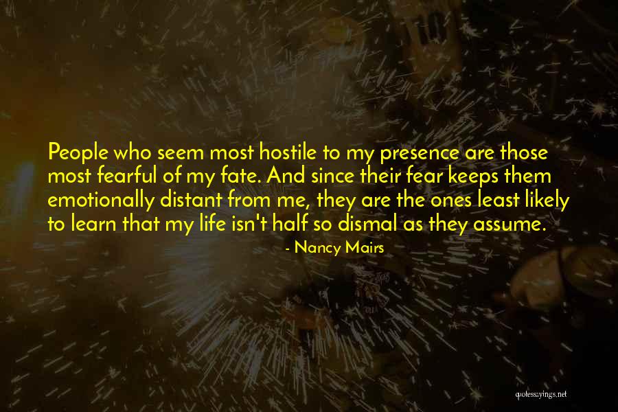 Volstad Marine Quotes By Nancy Mairs Volstad Marine Quotes By Nancy Mairs