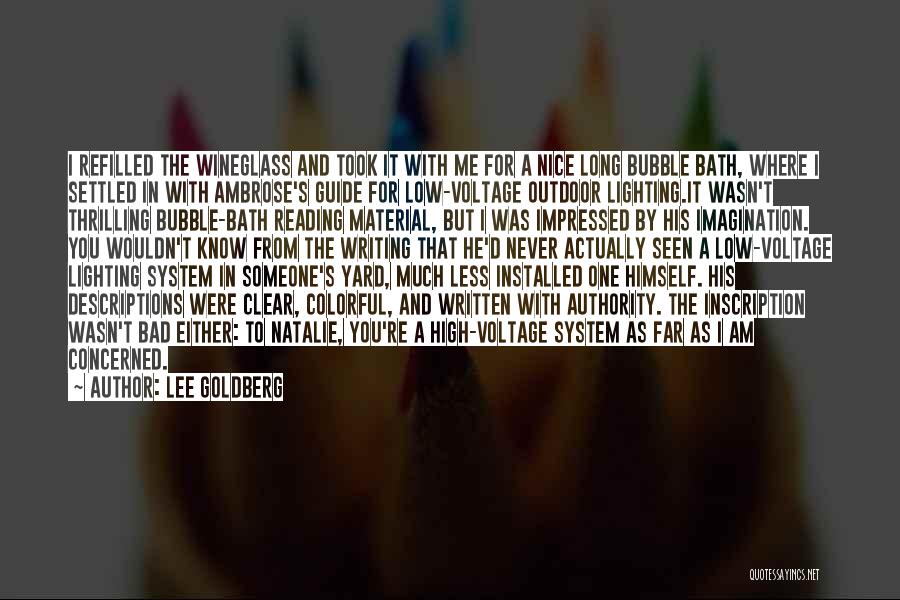 Voltage Quotes By Lee Goldberg