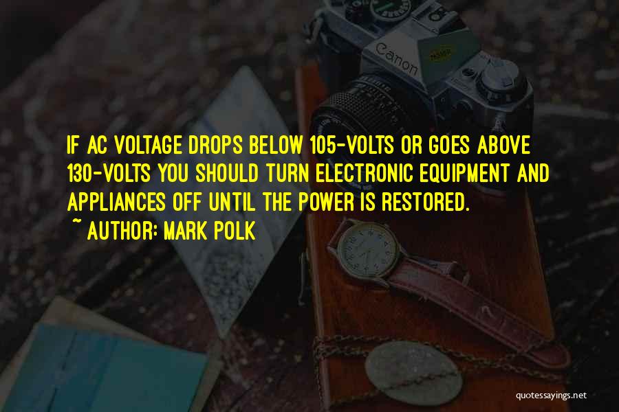 Voltage Quotes By Mark Polk