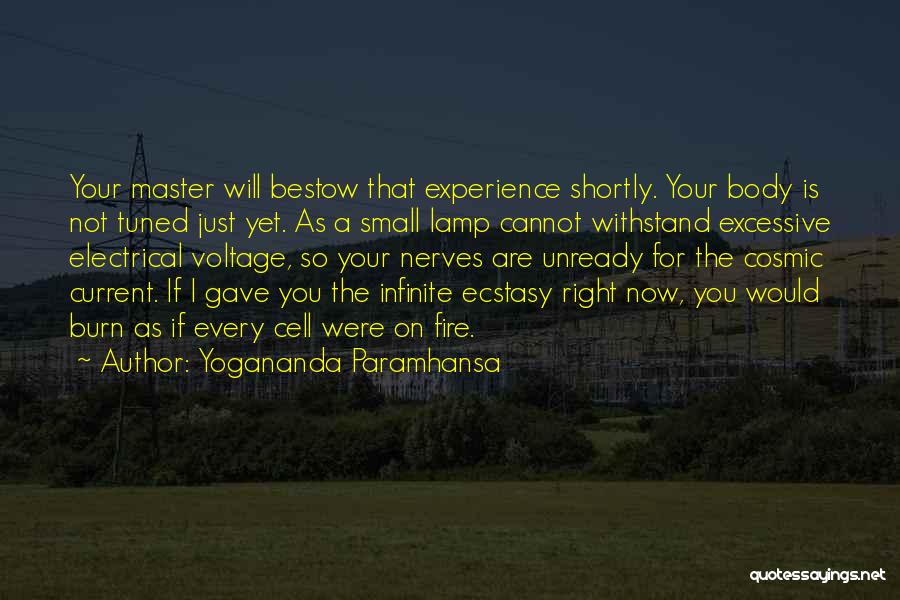 Voltage Quotes By Yogananda Paramhansa
