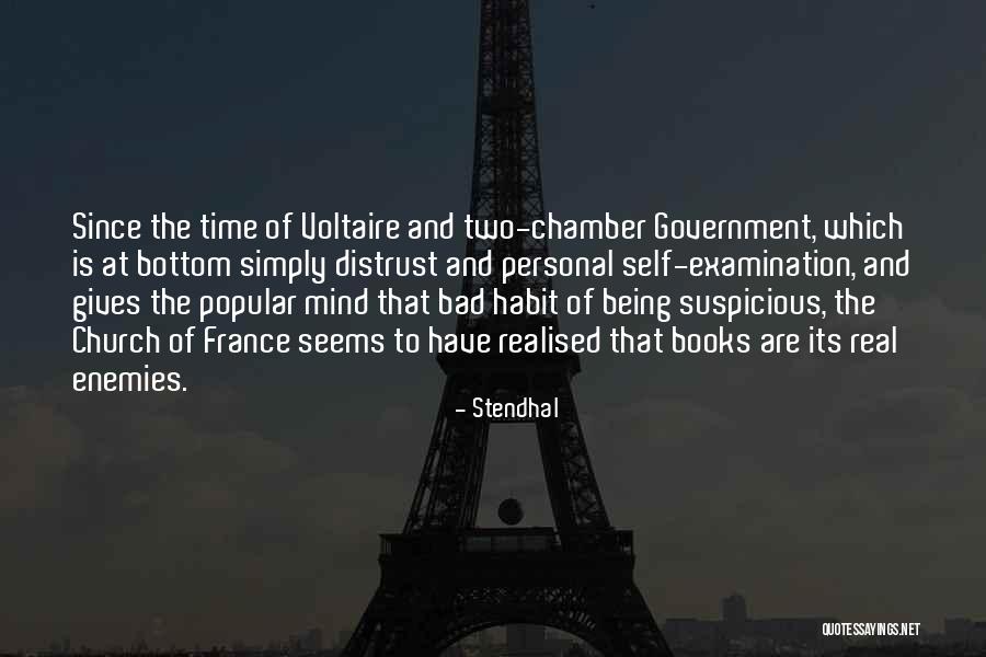 Voltaire Anti Religion Quotes By Stendhal