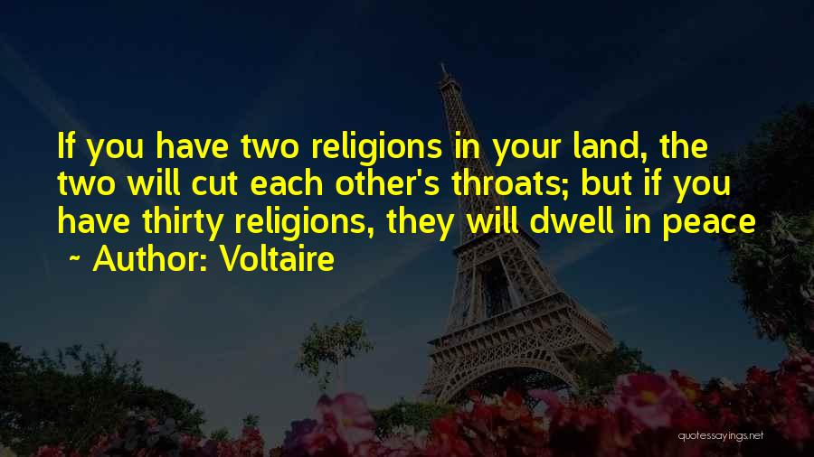 Voltaire's Quotes By Voltaire