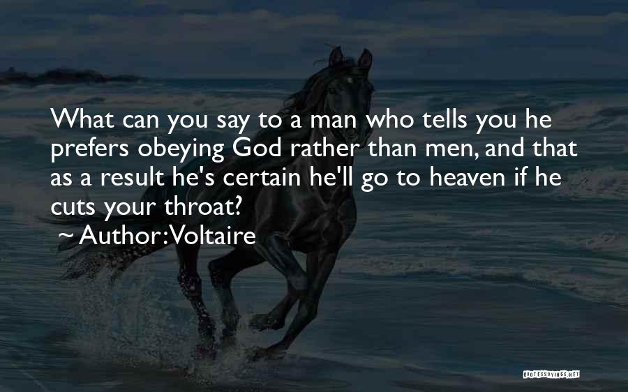 Voltaire's Quotes By Voltaire