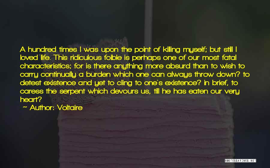 Voltaire's Quotes By Voltaire