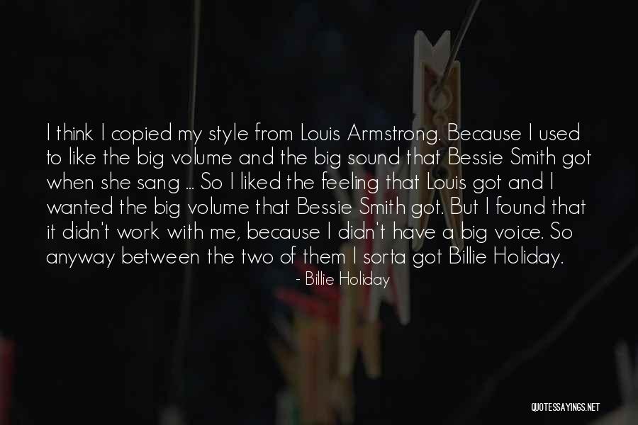 Volume I Quotes By Billie Holiday Volume I Quotes By Billie Holiday