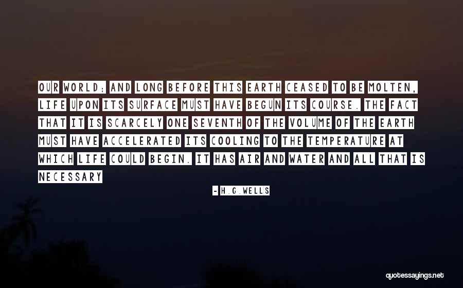 Volume Quotes By H.G.Wells Volume Quotes By H.G.Wells