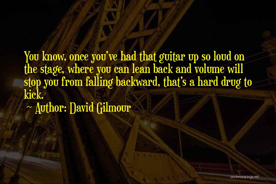 Volume Up Quotes By David Gilmour