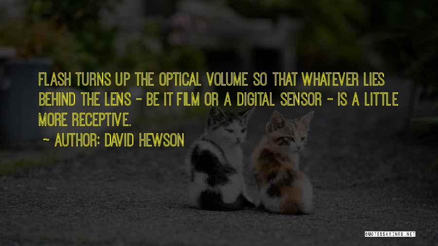 Volume Up Quotes By David Hewson