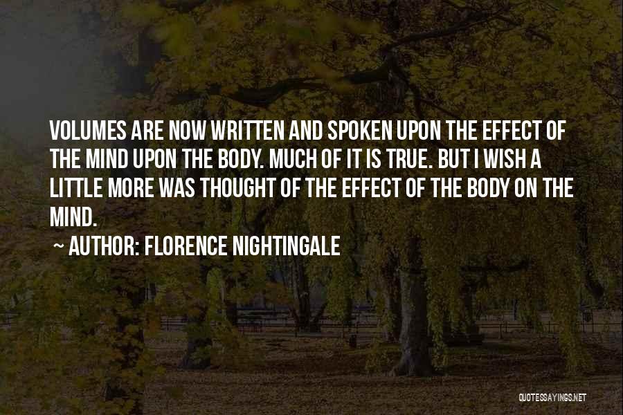 Volumes Quotes By Florence Nightingale
