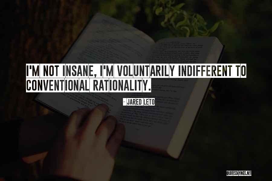 Voluntarily Quotes By Jared Leto Voluntarily Quotes By Jared Leto