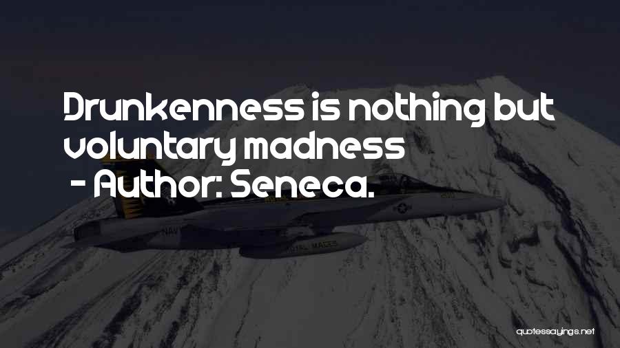 Voluntary Madness Quotes By Seneca.