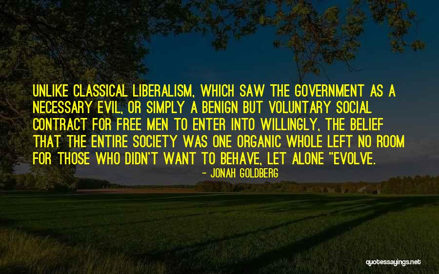 Voluntary Society Quotes By Jonah Goldberg Voluntary Society Quotes By Jonah Goldberg