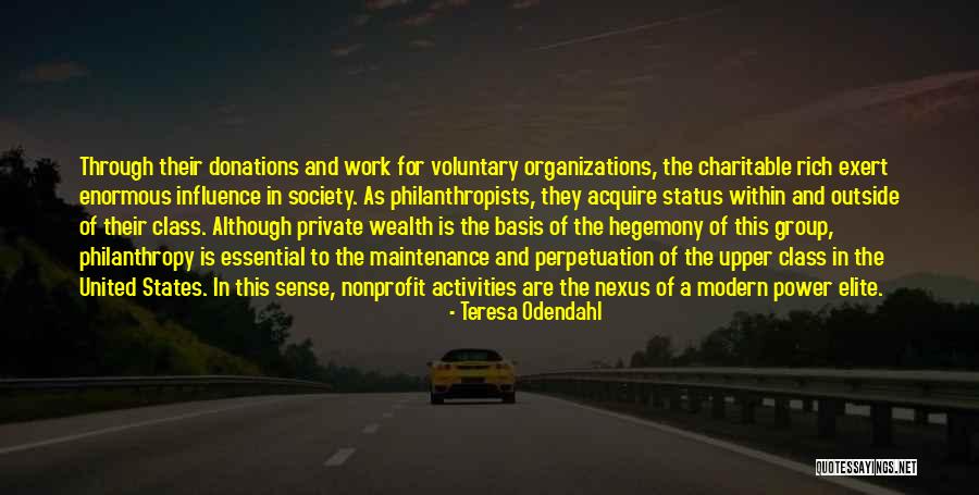 Voluntary Society Quotes By Teresa Odendahl Voluntary Society Quotes By Teresa Odendahl