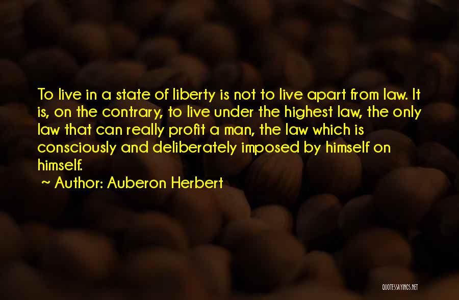 Voluntaryism Quotes By Auberon Herbert