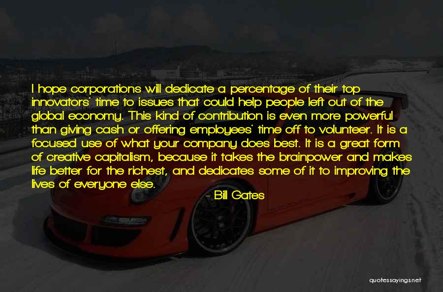 Volunteer Contribution Quotes By Bill Gates Volunteer Contribution Quotes By Bill Gates