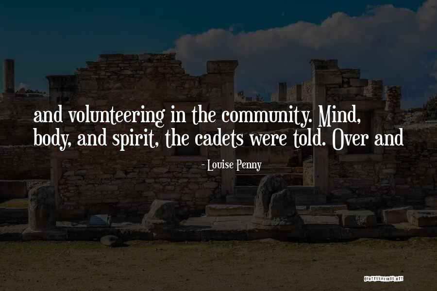 Volunteering And Community Quotes By Louise Penny Volunteering And Community Quotes By Louise Penny
