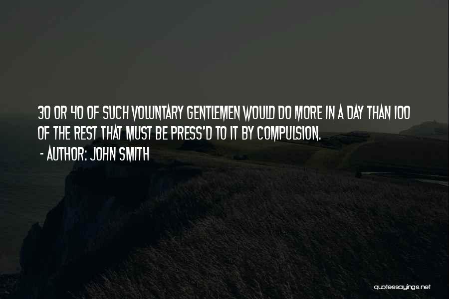 Volunteerism Quotes By John Smith