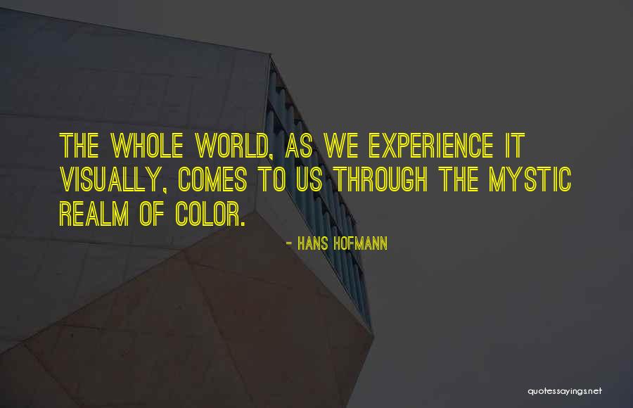 Volver Al Futuro Quotes By Hans Hofmann