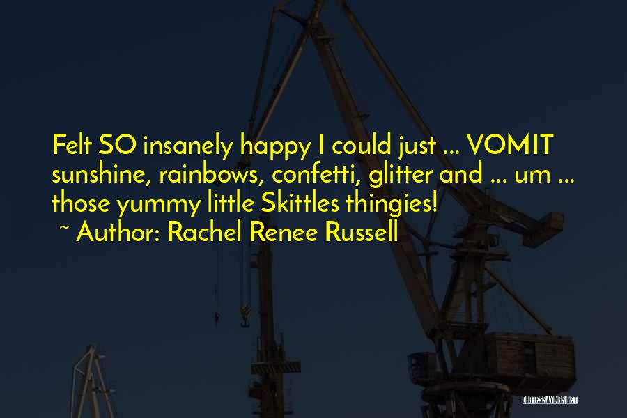 Vomit Quotes By Rachel Renee Russell