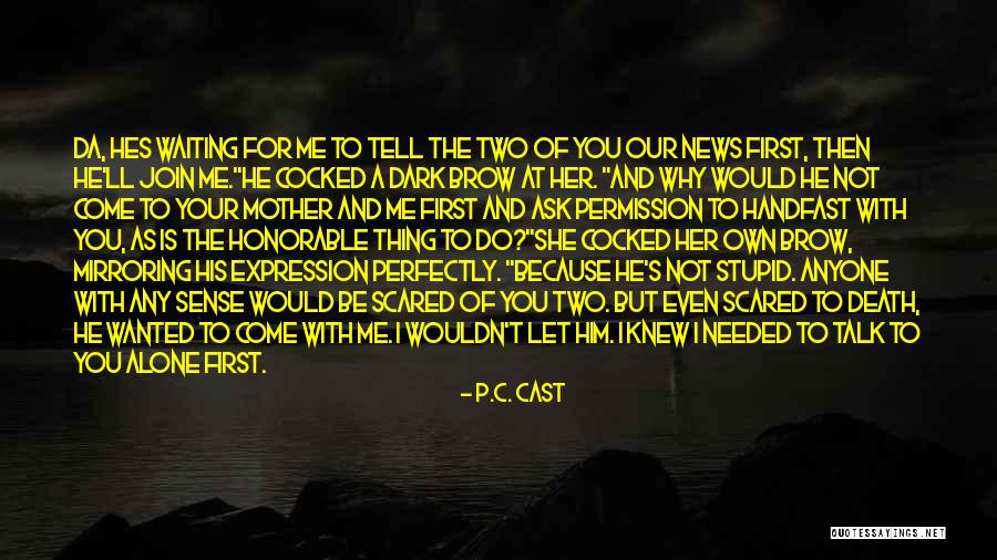 Vomited Or Vomitted Quotes By P.C. Cast Vomited Or Vomitted Quotes By P.C. Cast