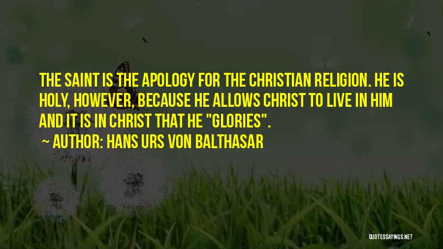 Von Balthasar Quotes By Hans Urs Von Balthasar