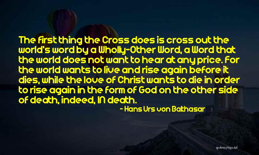 Von Balthasar Quotes By Hans Urs Von Balthasar Von Balthasar Quotes By Hans Urs Von Balthasar