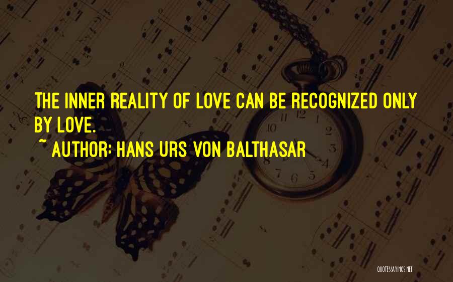 Von Balthasar Quotes By Hans Urs Von Balthasar