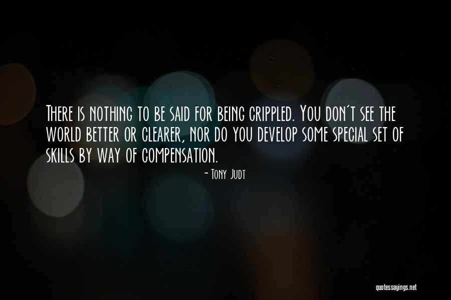 Von Der Heyden Theater Quotes By Tony Judt Von Der Heyden Theater Quotes By Tony Judt