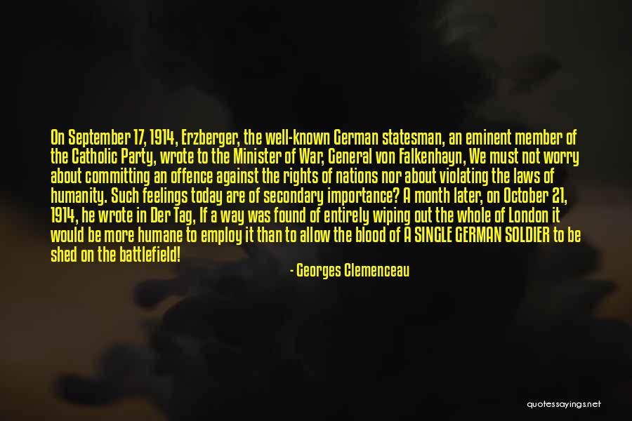 Von Falkenhayn Quotes By Georges Clemenceau Von Falkenhayn Quotes By Georges Clemenceau