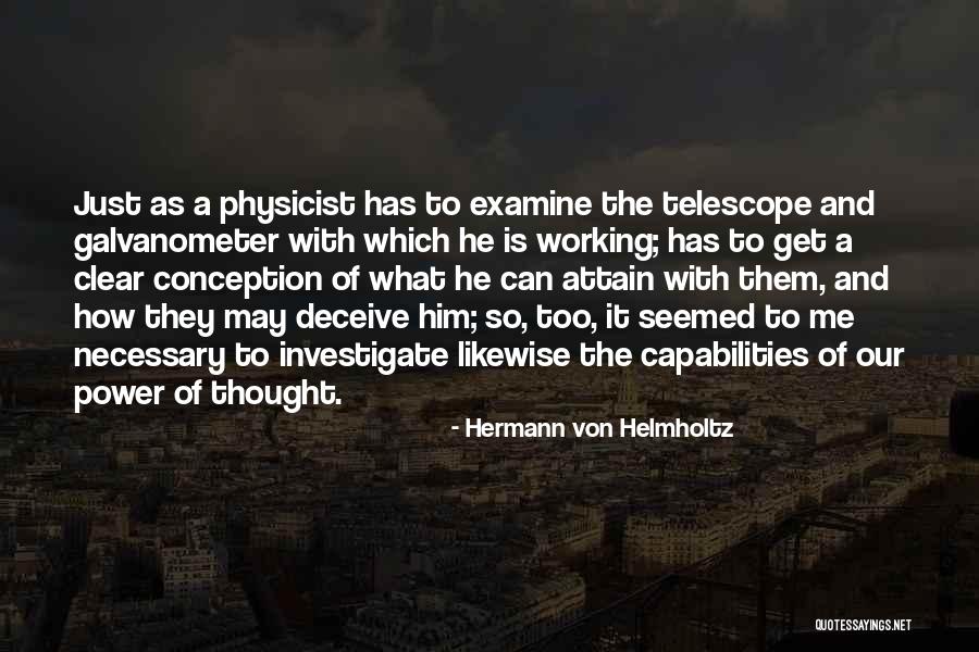 Von Helmholtz Quotes By Hermann Von Helmholtz Von Helmholtz Quotes By Hermann Von Helmholtz