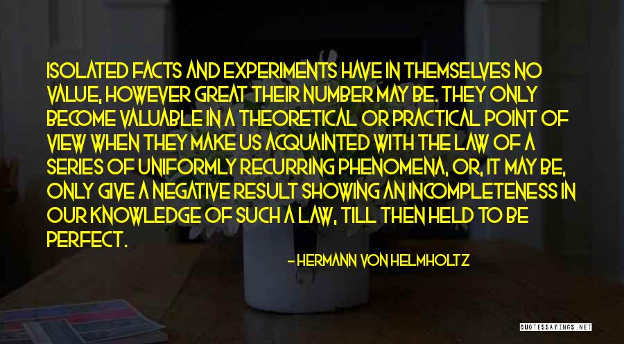 Von Helmholtz Quotes By Hermann Von Helmholtz Von Helmholtz Quotes By Hermann Von Helmholtz