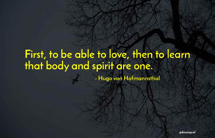Von Hofmannsthal Quotes By Hugo Von Hofmannsthal