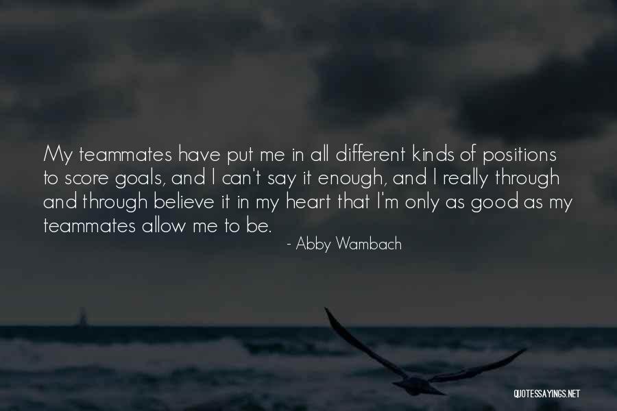 Vondey Ttf Quotes By Abby Wambach Vondey Ttf Quotes By Abby Wambach