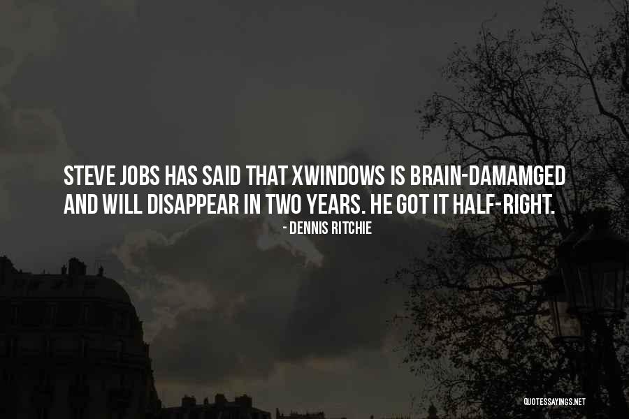 Voodoos Quotes By Dennis Ritchie Voodoos Quotes By Dennis Ritchie