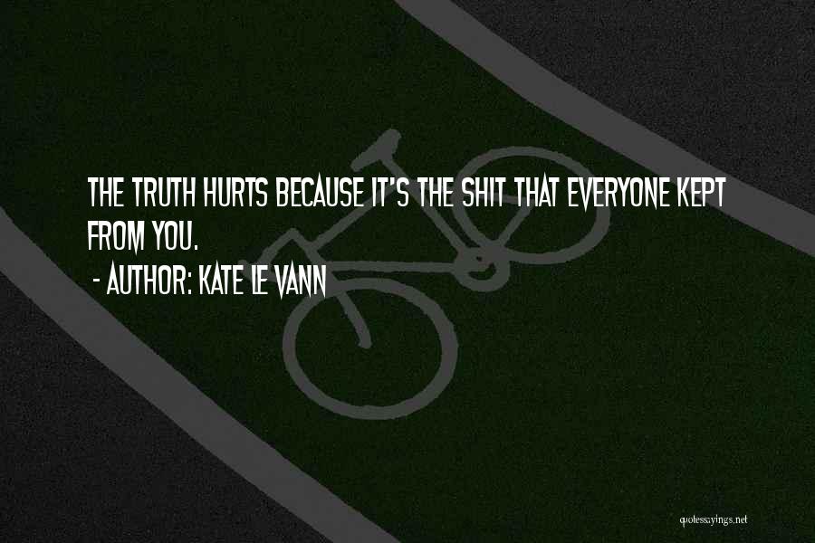 Voorbijwandelen Quotes By Kate Le Vann