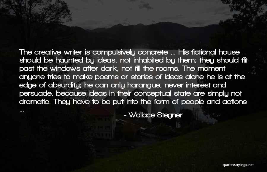 Voorstellen Quotes By Wallace Stegner
