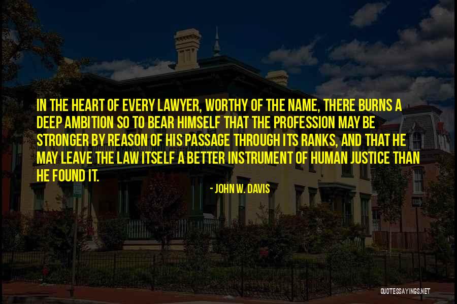 Voraz Solutions Quotes By John W. Davis