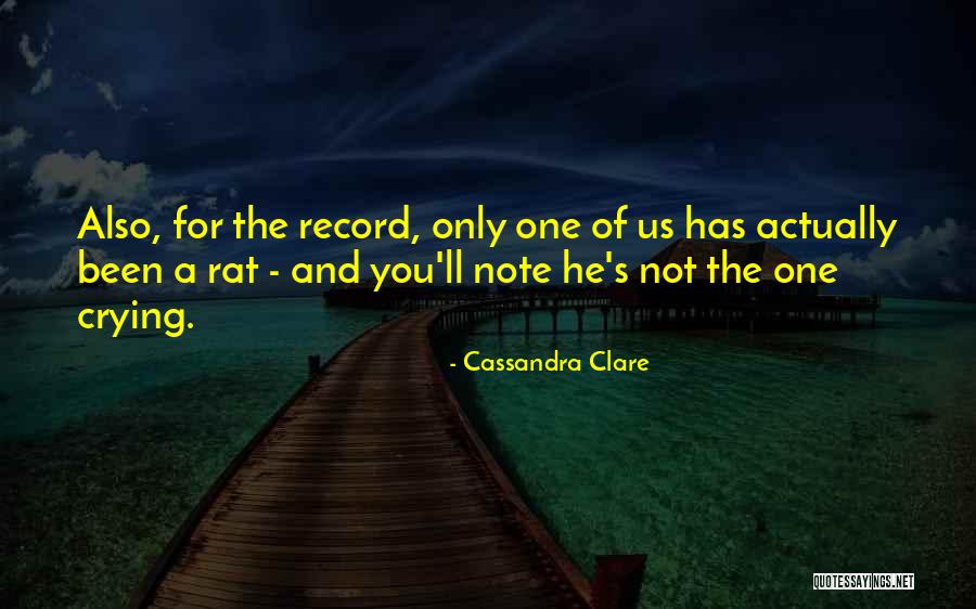 Vorontsov Quotes By Cassandra Clare Vorontsov Quotes By Cassandra Clare
