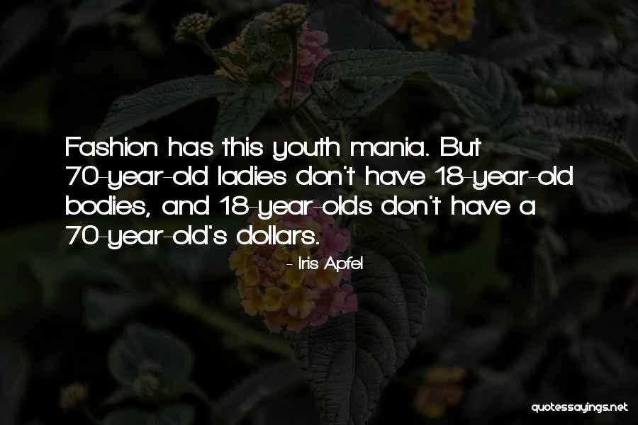 Vorziehen Quotes By Iris Apfel Vorziehen Quotes By Iris Apfel