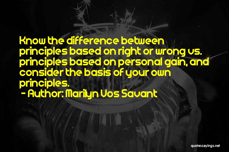 Vos Savant Quotes By Marilyn Vos Savant