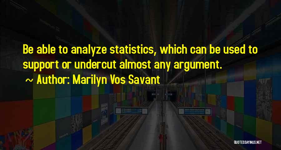 Vos Savant Quotes By Marilyn Vos Savant