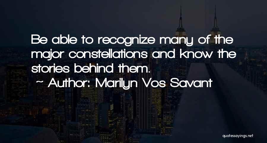 Vos Savant Quotes By Marilyn Vos Savant