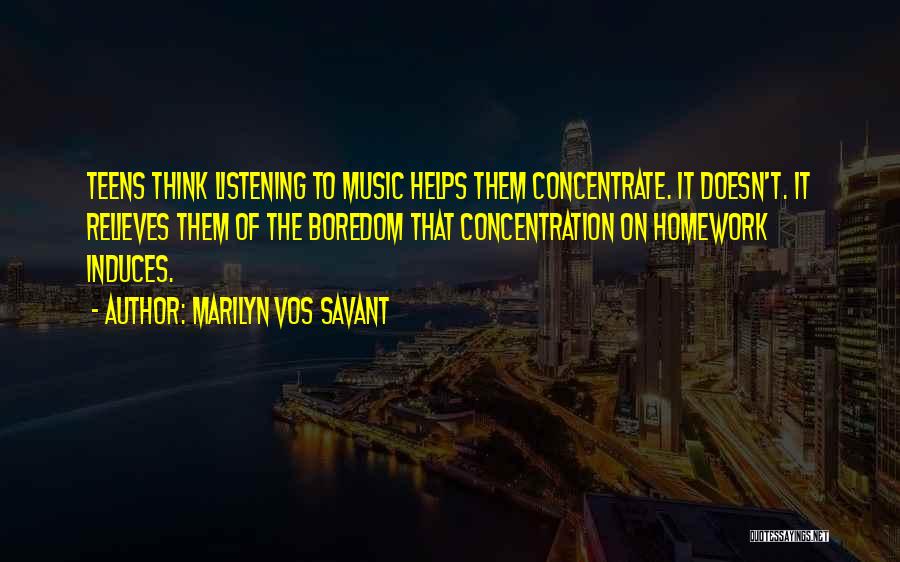 Vos Savant Quotes By Marilyn Vos Savant