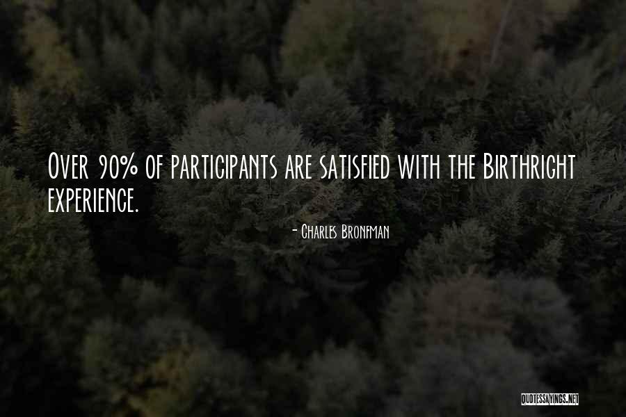 Vossough Md Quotes By Charles Bronfman Vossough Md Quotes By Charles Bronfman