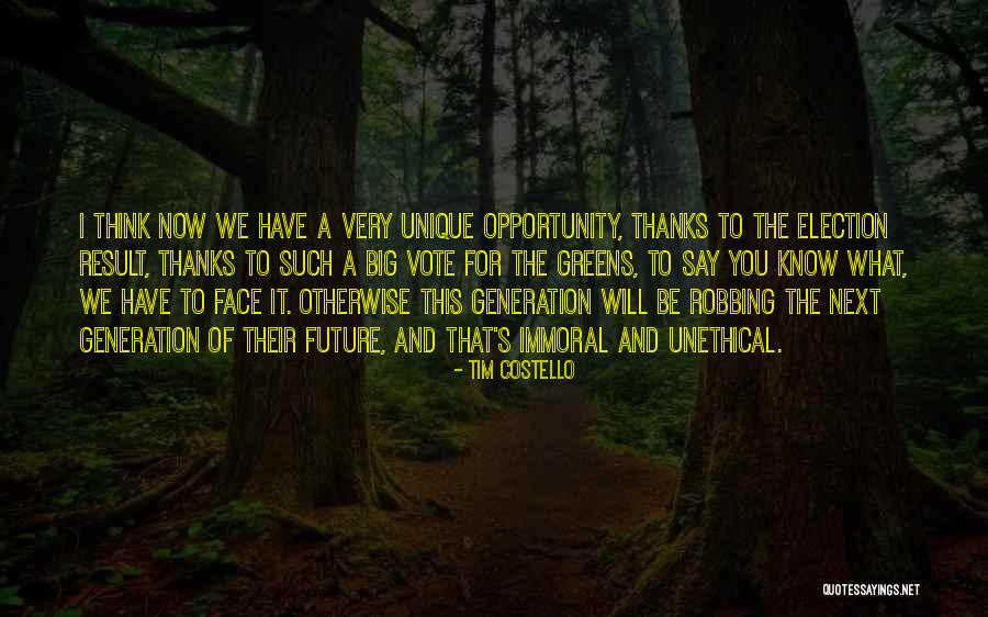 Vote For Future Quotes By Tim Costello Vote For Future Quotes By Tim Costello